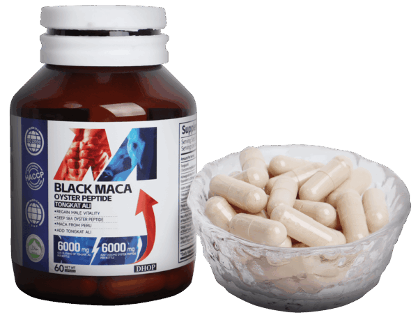 BLACK MACA OYSTER PEPTIDE TONGKAT ALI